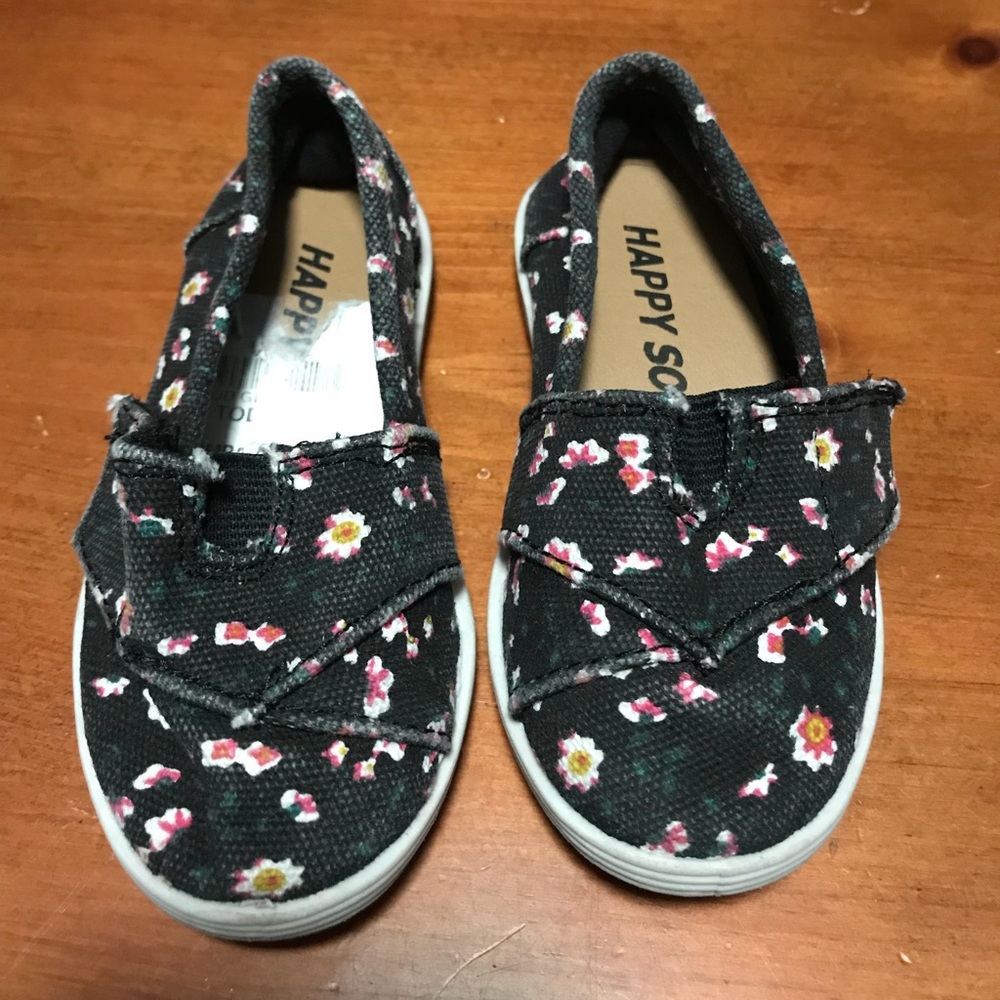 Super Cute Floral Print Toddler Shoes